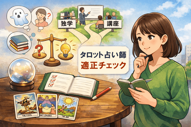 タロット占い師に向いている人　適正チェック