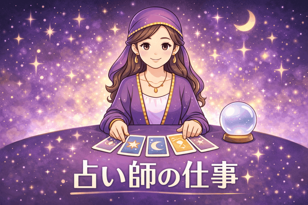 占い師の仕事内容｜仕事の流れ・働き方・リアルな1日